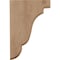 Ekena Millwork 1 3/4"W x 5"D x 7 1/2"H Bedford Wood Bracket, Maple BKTW02X05X08BEMA - alternate 3